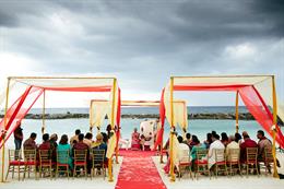 Elegant Mexico Indian Wedding By Ivan Luckie Photography