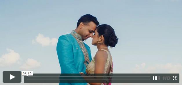 ameeneal Destination Cancun Mexico Indian Wedding Video by East West