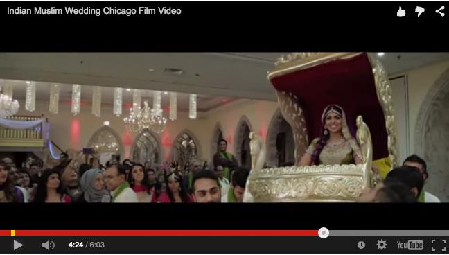 Muslim Indian Wedding in Chicago by Aria Films