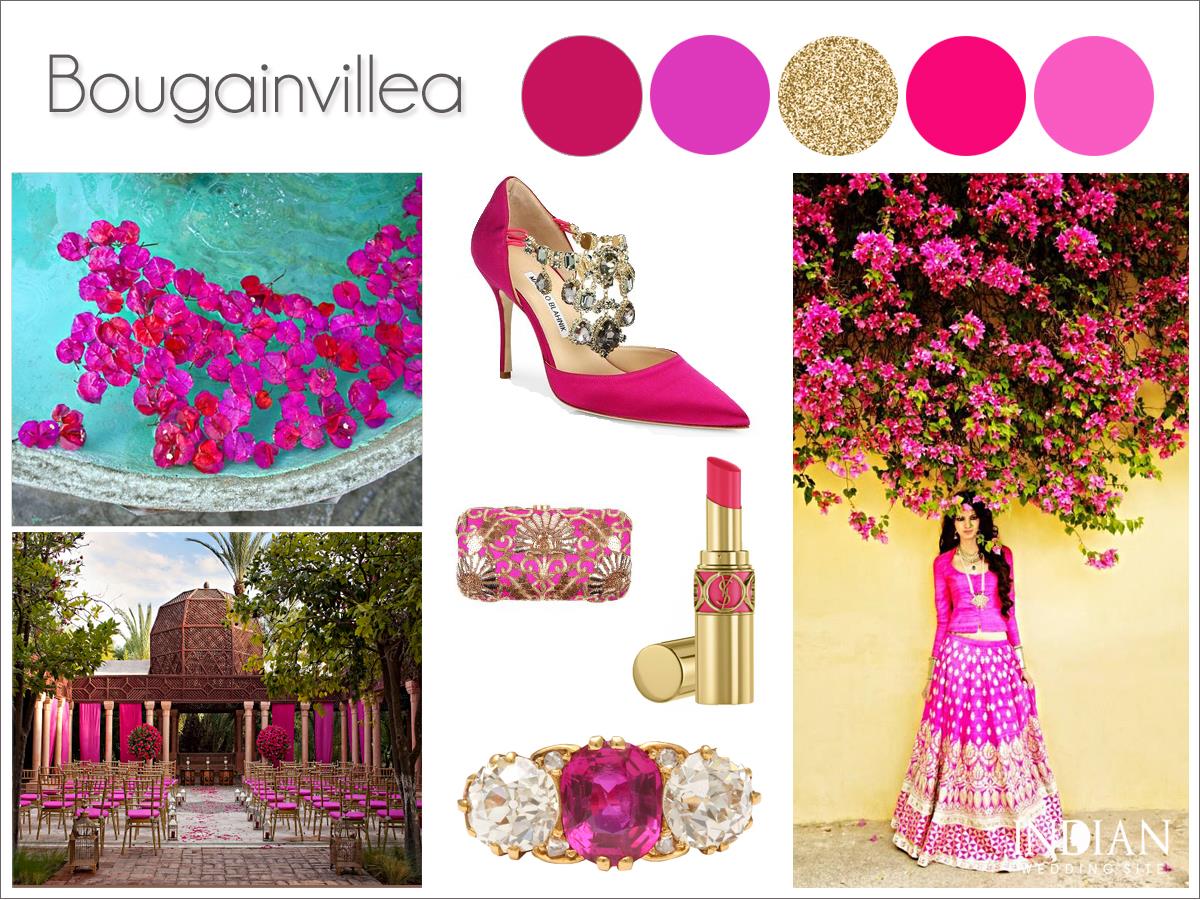 Bougainvillea-Pink-Indian-Wedding-Palette