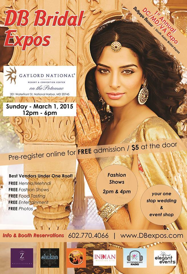 Dulhania Bazaar Indian Bridal Show on Sunday March 1st