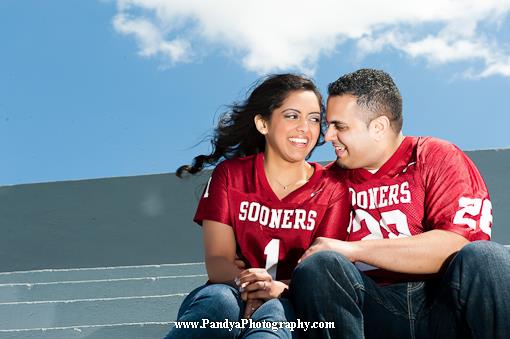 Football Themed Indian Engagement Session