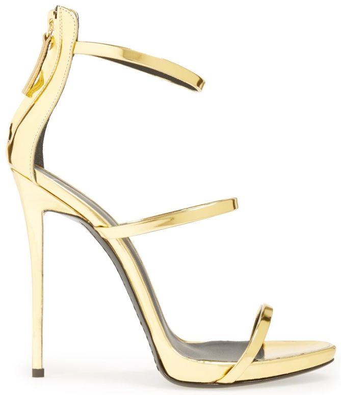 indian gold heels