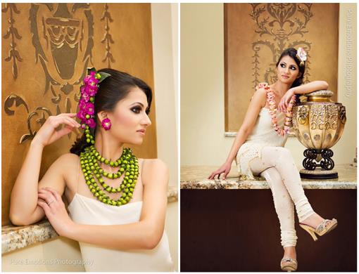 indian-wedding-couture-floral-jewelry-from-tanirika-by-suhaag-garden Indian Wedding Couture Floral Jewelry from tAnirika by Suhaag Garden
