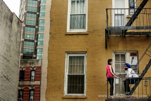 New York City Indian Engagement Session by Nadia D Photography - 1