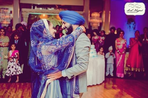 Punjabi Ballroom Indian Wedding Reception in New York - 3