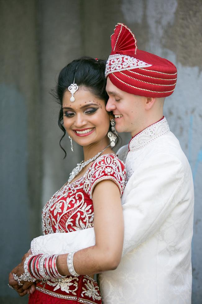10a indian wedding bride and groom
