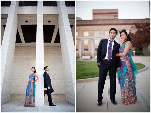 Sunset Indian Wedding Portraits - Sraddha & Harmit III