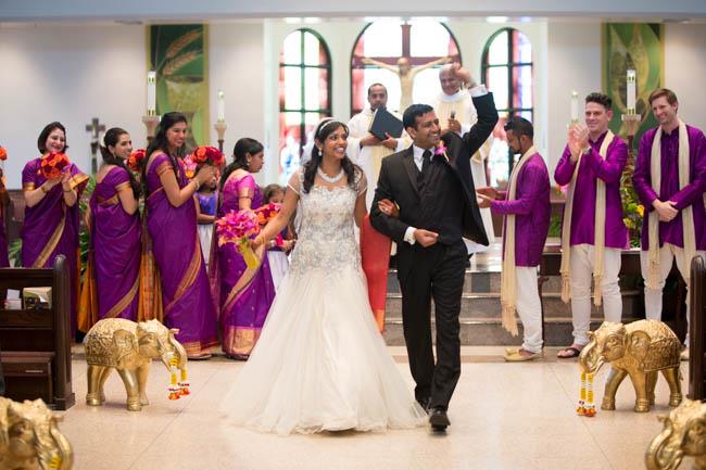 5aa indian wedding catholic ceremony