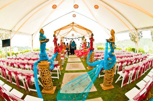 Traditional Outdoor Telugu Indian Wedding in Austin