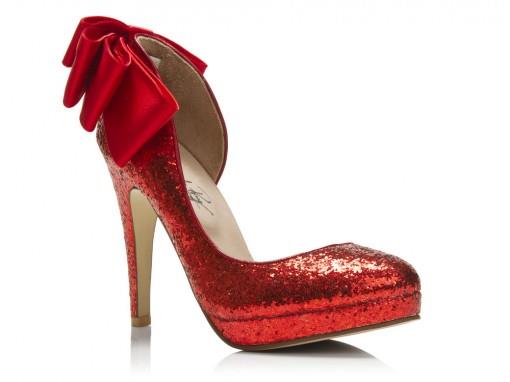 Indian wedding custom / bespoke shoes - red