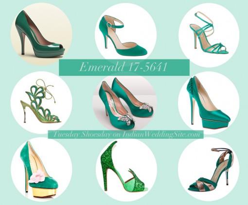 Emerald shoe palette 1