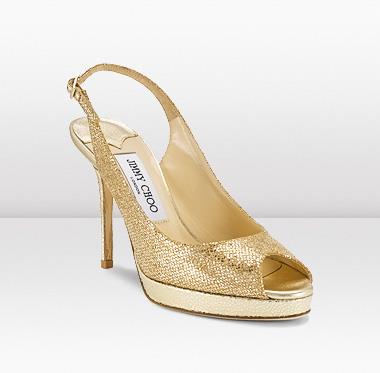 Tuesday Shoesday - Indian Wedding Shoes Glittering Gold