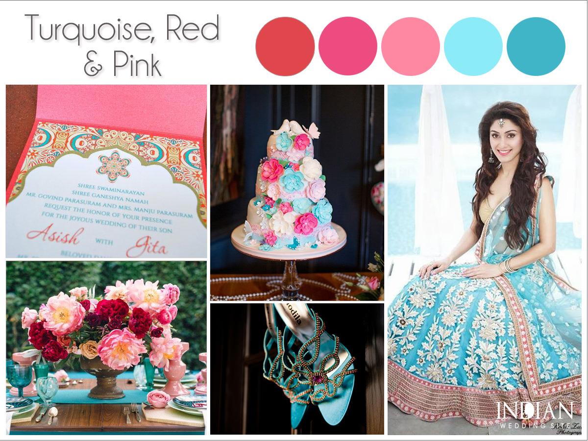 turquoise-red-pink-indian-wedding-palette