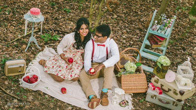 3aoutdoor aerial indian esession luggage picnic