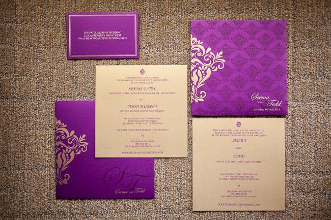 3a indian wedding invitations